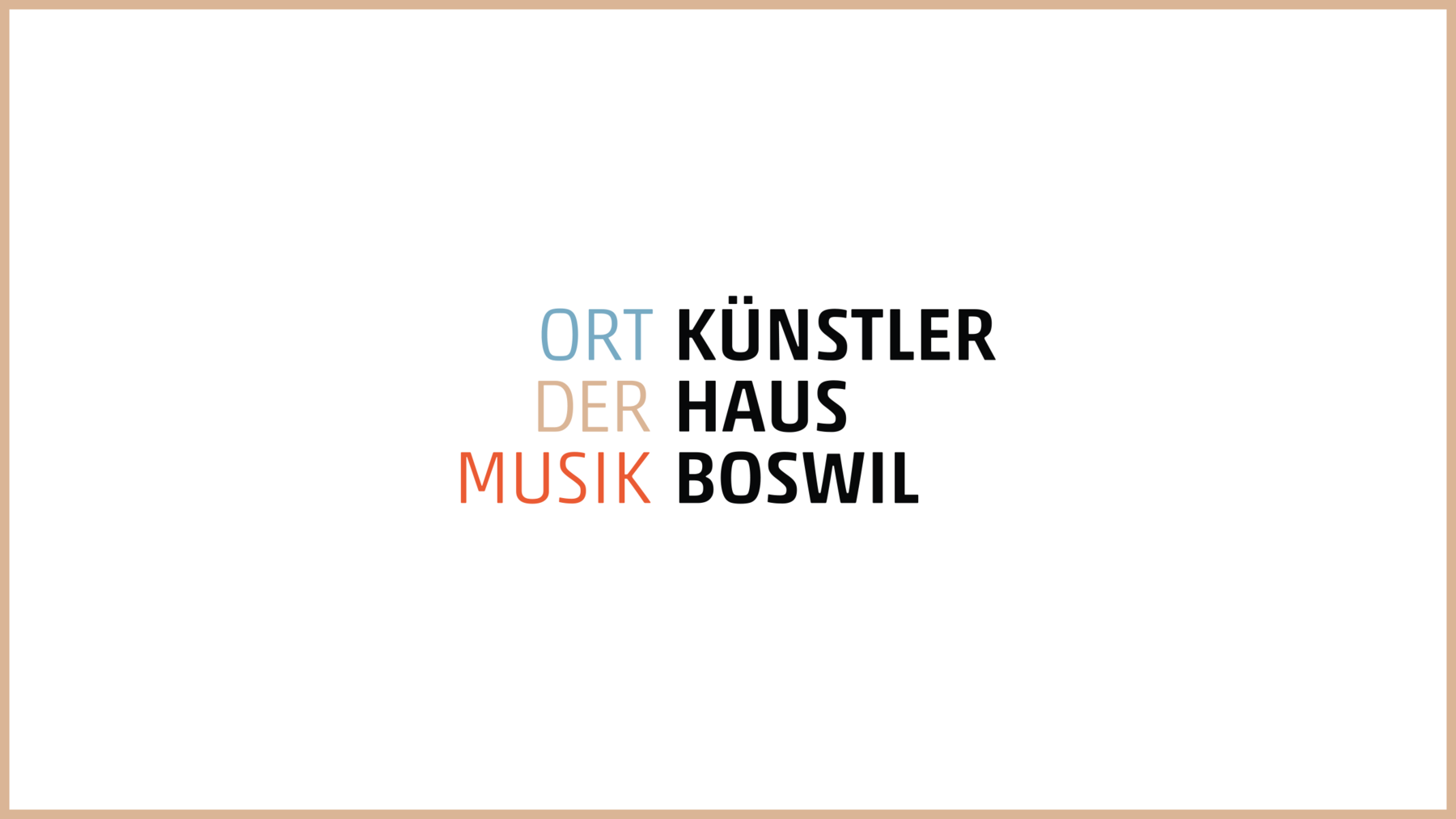 Künstlerhaus Boswil Logo