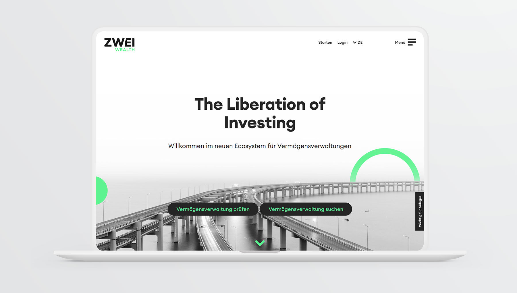 ZWEI Wealth Website